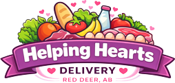 Helping Hearts Grocery Delivery Red Deer